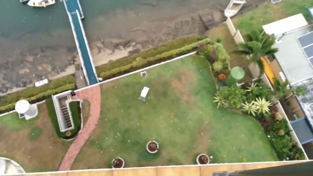 Huge Hailstones Hit Sunshine Coast