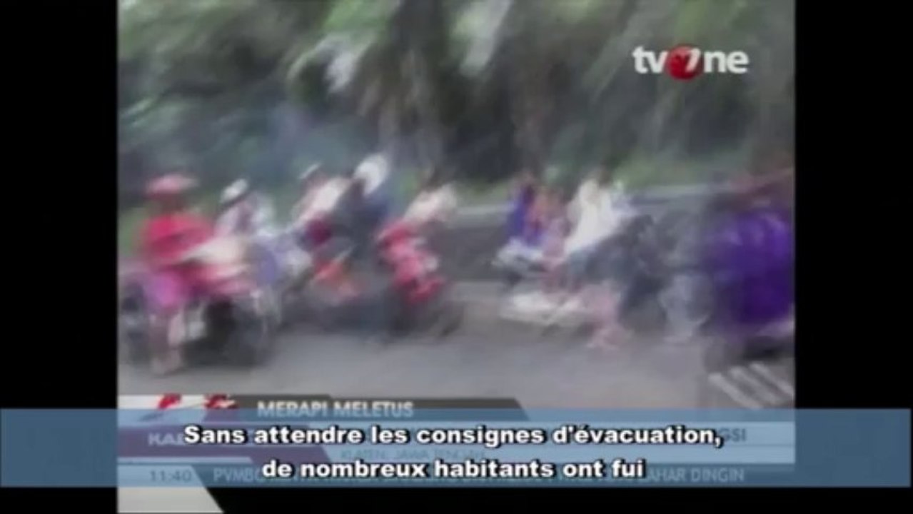 L'Indonésie doit faire face à l'éruption de deux volcans