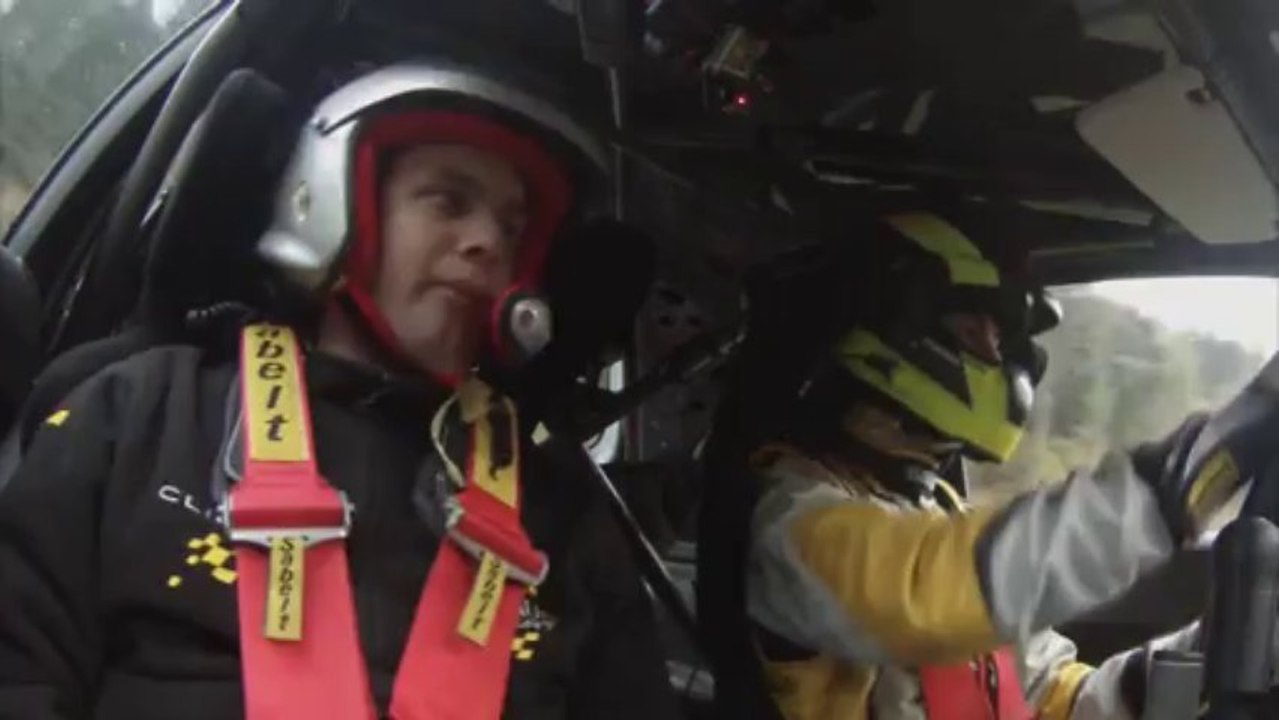 Séance d’essais pour préparer le rallye du Var Jean-rené Perry Opel Adam R2