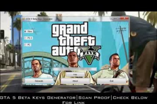▶ GTA 5 Key Generator Keygen Crack * Link in Description + Torrent PC,PS3,XBOX