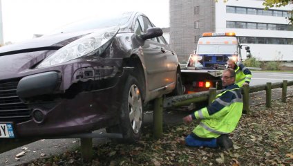 Beauvais : accident spectaculaire