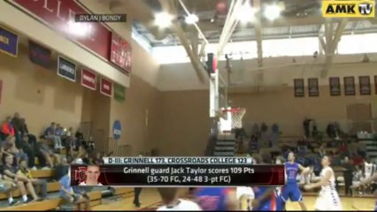 Genç basketbolcudan 109 sayı