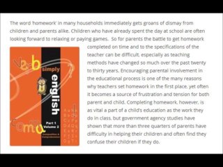 Student Support Centre l Defining Homework