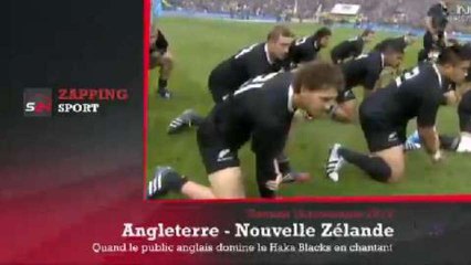Zap' Sport : l'Angleterre éteint le Haka des Blacks