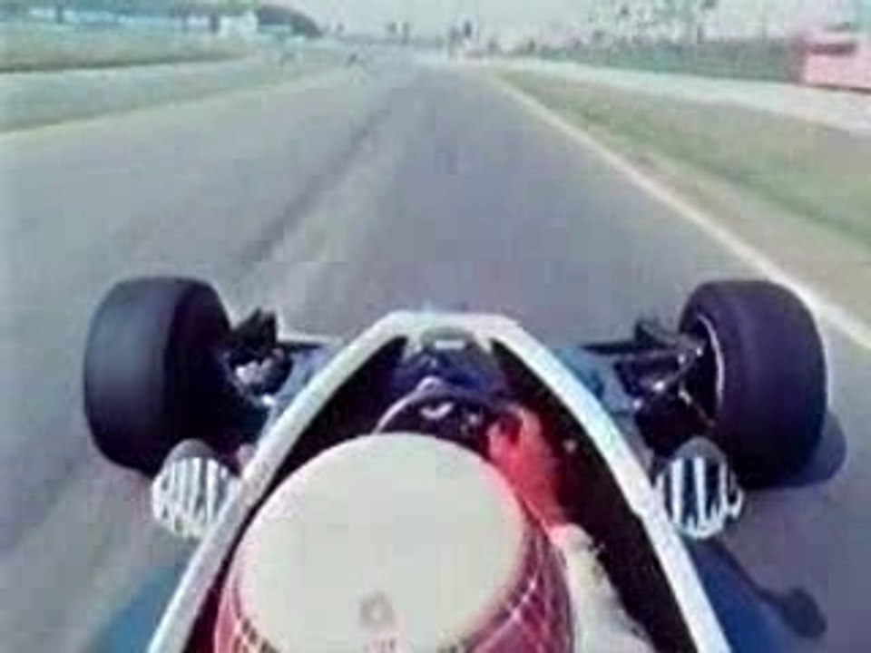 Jackie Stewart onboard