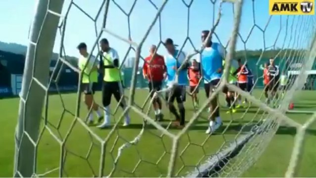 Beşiktaş kalecileri böyle çalışıyor