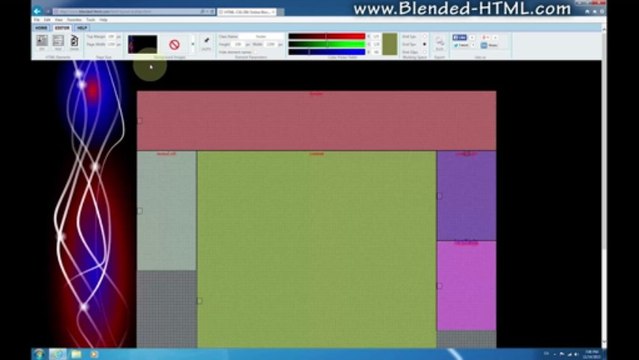HTML CSS free online layout code generator. Create build edit HTML5 CSS3. Website page layout template grid DIV block generate