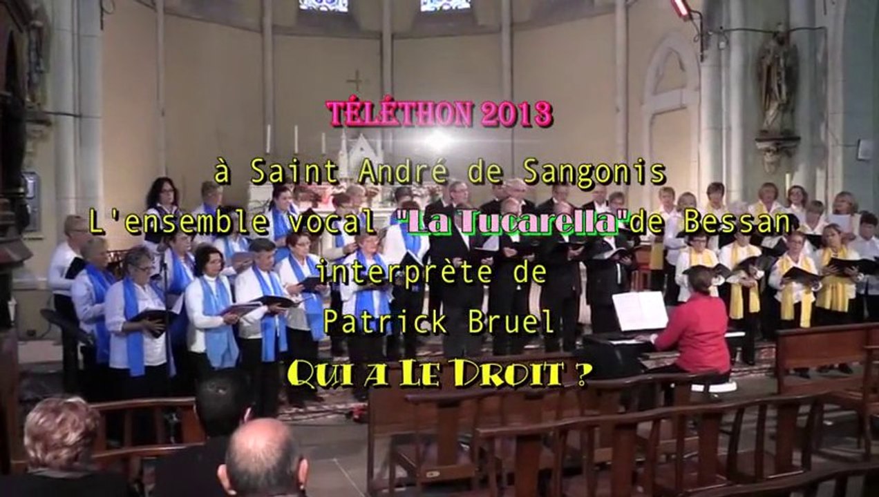 La Tucarella de Bessan à St André de Sangonis à l'occasion du telethon