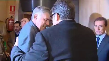 Ancelotti presenta en Madrid su libro "Mi árbol de Navidad"