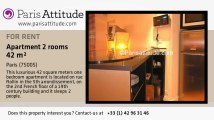 1 Bedroom Apartment for rent - Place Monge, Paris - Ref. 1101