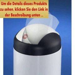 Angebote Hailo 0704-971 Stand-Kosmetikeimermit Schwingdeckel  Sienna swing 4, stahlblau