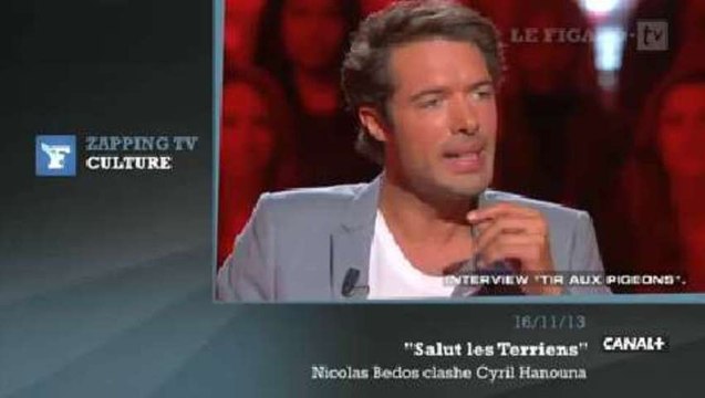 Zapping TV : Nicolas Bedos clashe Cyril Hanouna