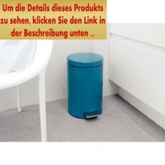 Angebote Brabantia Pedaleimer / Treteimer 12 Liter Vintage Blue 424809 NEU! Ab Woche 40/2010