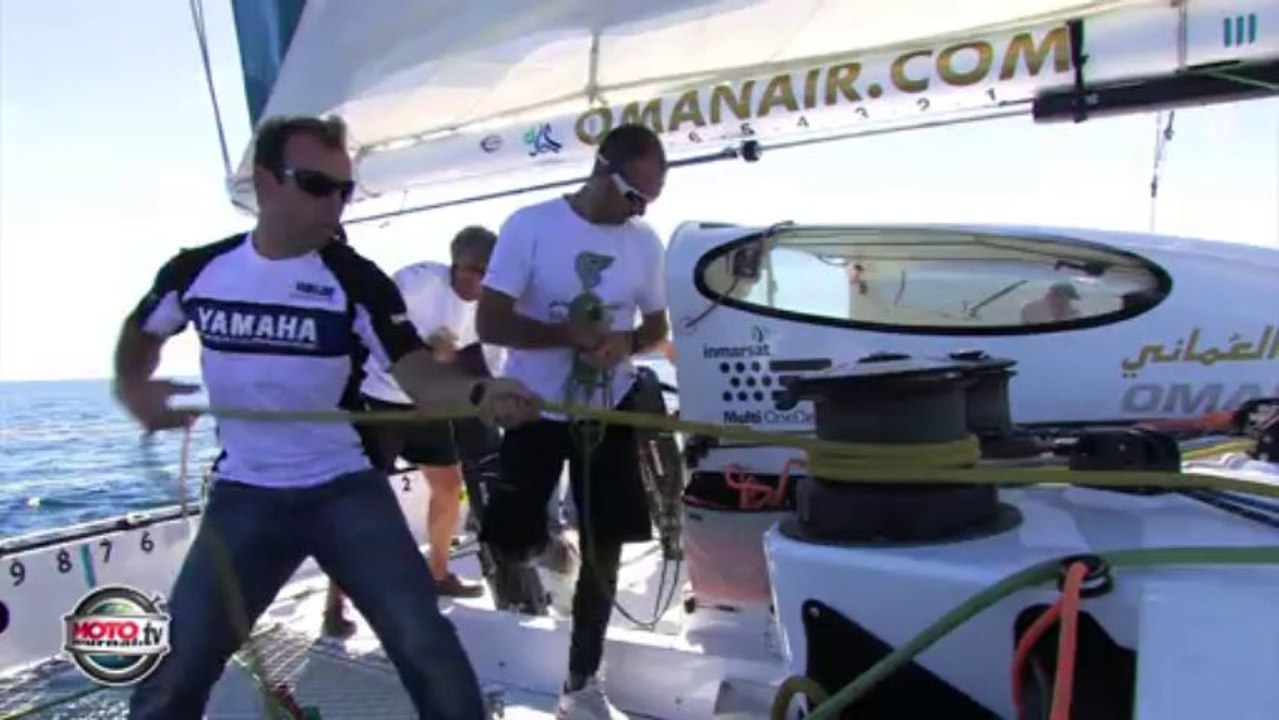 Pilote ou skipper : Bouan et Gavignet échangent moto et bateau