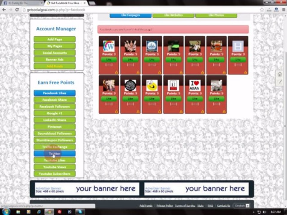 Get Social Goal - Learn How it Works ? Video Tutorial