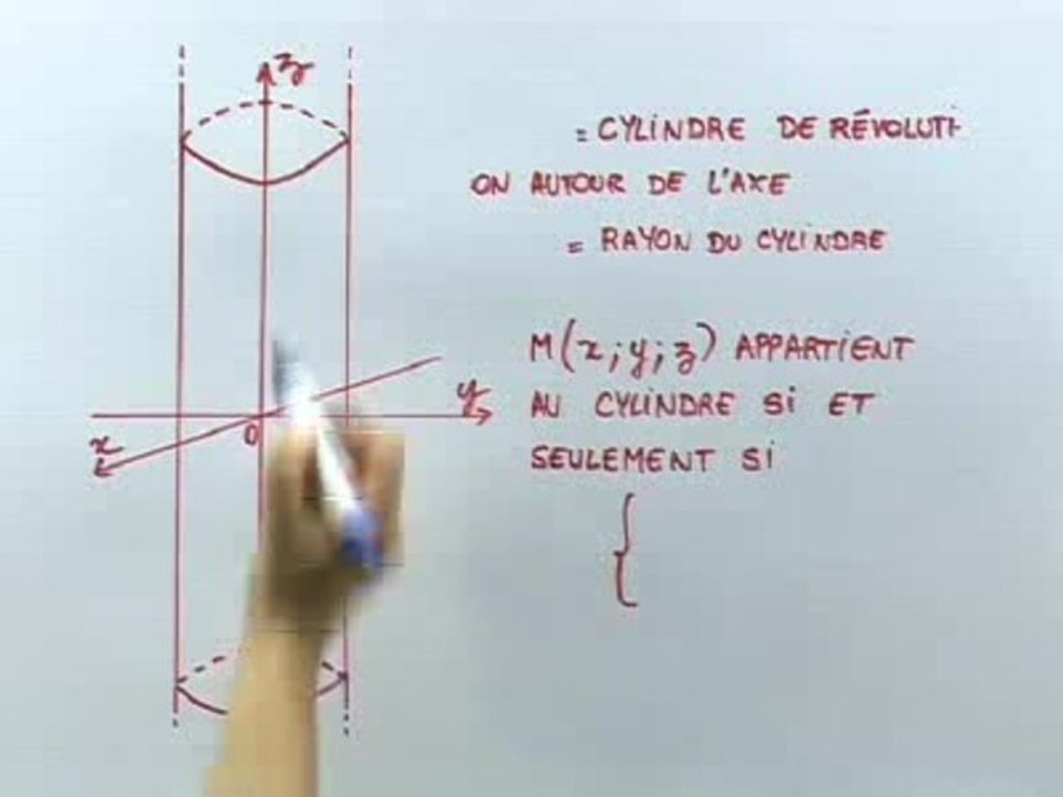 Cylindres et sections de cylindres - Cours 2