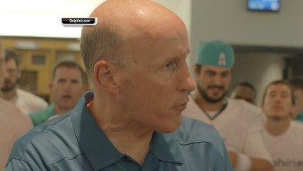 Dolphins celebrate big win