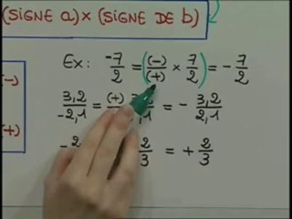 Déterminer le signe du quotient