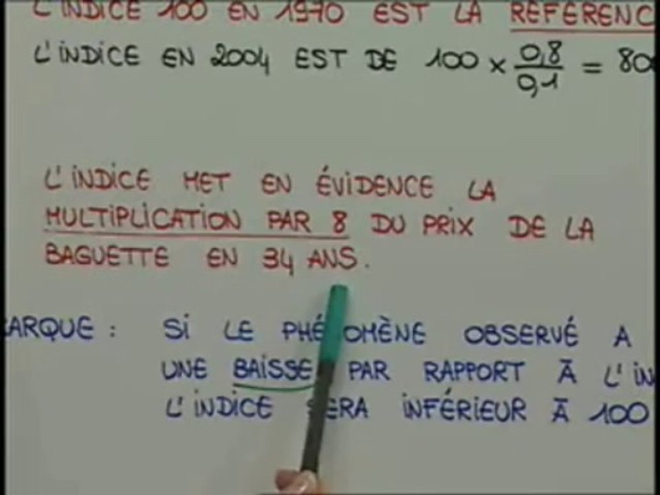 A quoi servent les indices ?