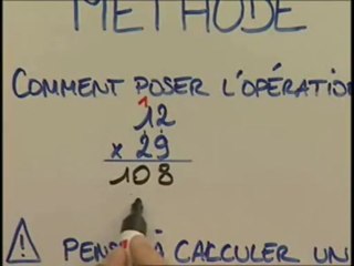 La multiplication et le calcul de tête