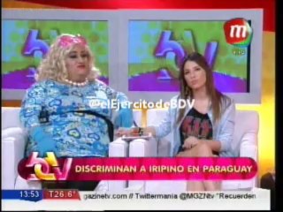 Escándalo Internacional. Le dicen "histérica" a Marcelo Iripino