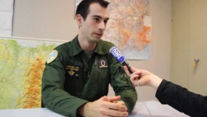 La mission de pilote d'un avion de transport militaire