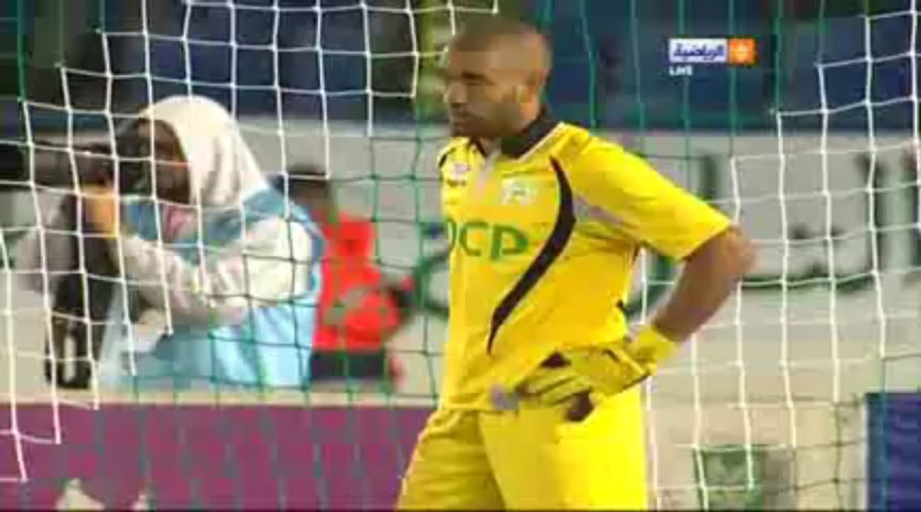 ‫ضربات الترجيح كاملة الرجاء 0 - 0 الدفاع الحسني الجديدي (4-5) نهائي كأس العرش‬