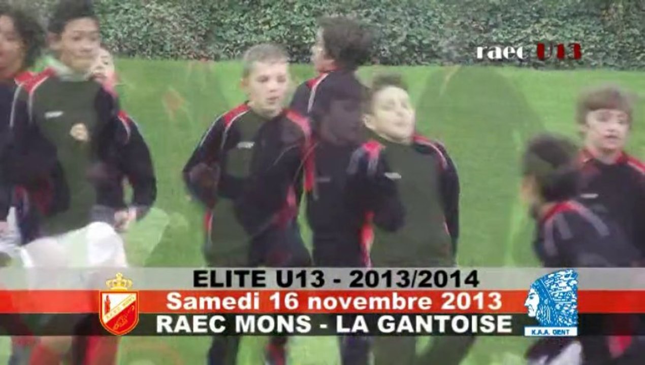 13. RAEC Mons - La Gantoise U13