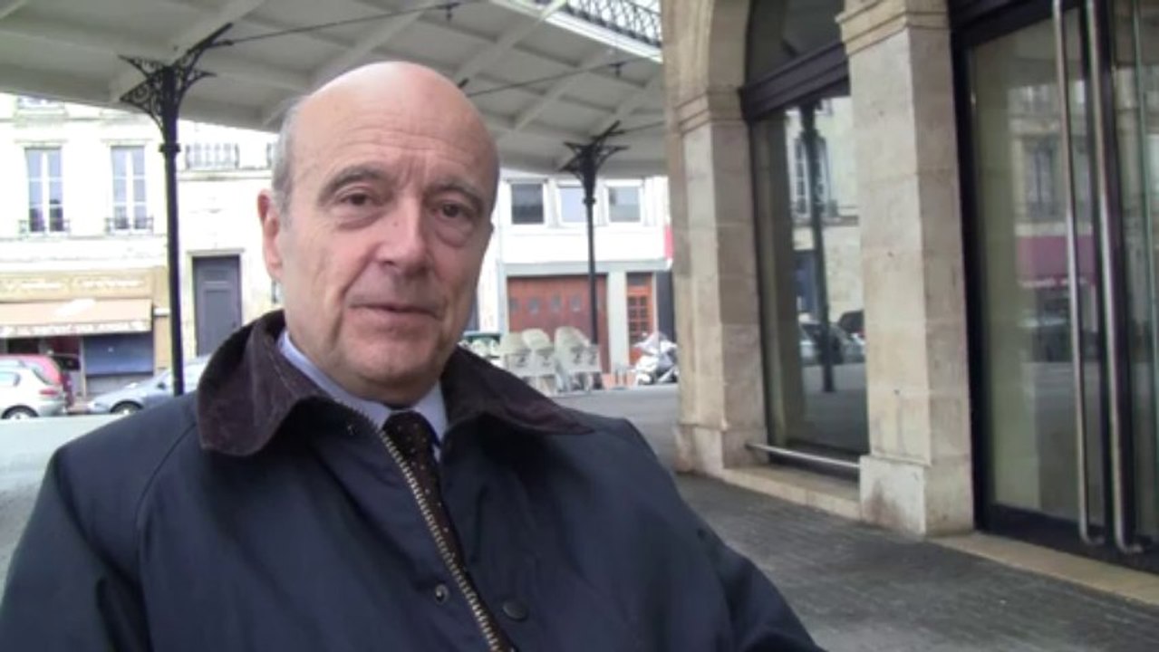 Alain Juppé marché Bordeaux