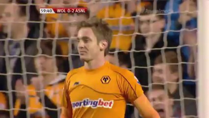 Brilliant save vs Wolves