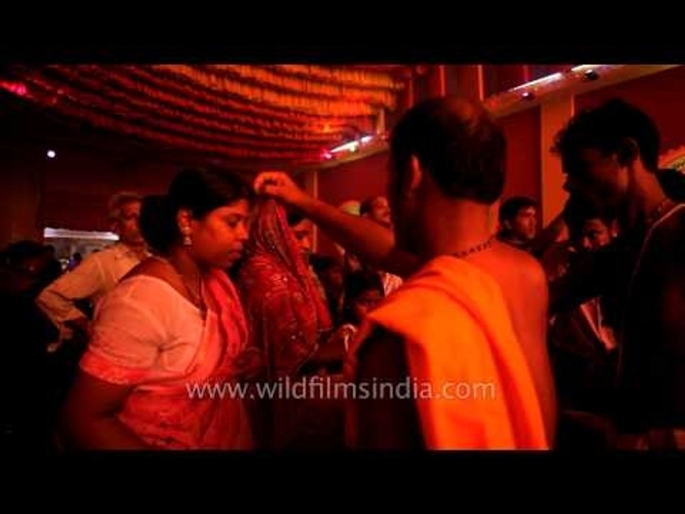 Prayers and blessings: At Kolkata for Durga Puja