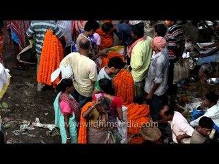 Everything you need for a Durga Puja! Kokata bazaar