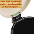 Angebote Brabantia Tretmülleimer mit Inneneimer aus Kunststoff, 30 l, Mandelfarben