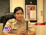 Surat Police questions fugitive Narayan Sai's wife - Tv9 Gujarat