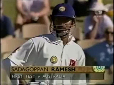 Sachin Tendulkar SHOULDER LBW vs Glenn McGrath Adelaide 1999
