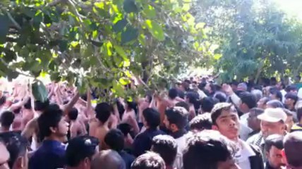 5th moharram matam at agha lal badshah g sarkar mangla dam.