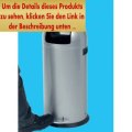 Angebote Hailo 0850-529 Großraum-Abfallbox KickMaxx 50 mit Metall-Fußreling schwarz
