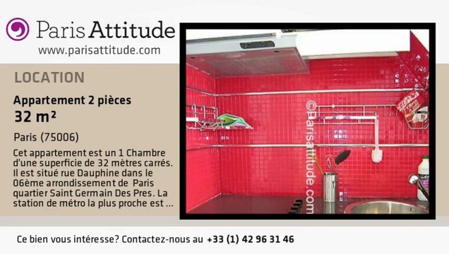 Appartement 1 Chambre à louer - St Germain, Paris - Ref. 4464