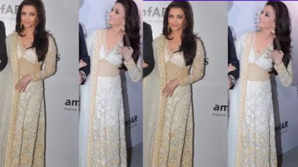 Aishwarya Rai - The Diva In White Hosts The AMFAR Gala, Mumbai – HOT Or NOT ?