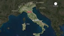 Strong winds and heavy rain tear through the Italian island of Sardinia