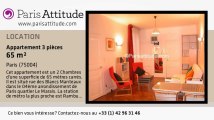 Appartement 2 Chambres à louer - St Paul, Paris - Ref. 454