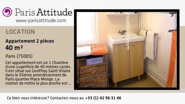 Appartement 1 Chambre à louer - Jardin des Plantes, Paris - Ref. 4359