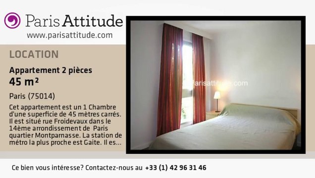 Appartement 1 Chambre à louer - Montparnasse, Paris - Ref. 2174