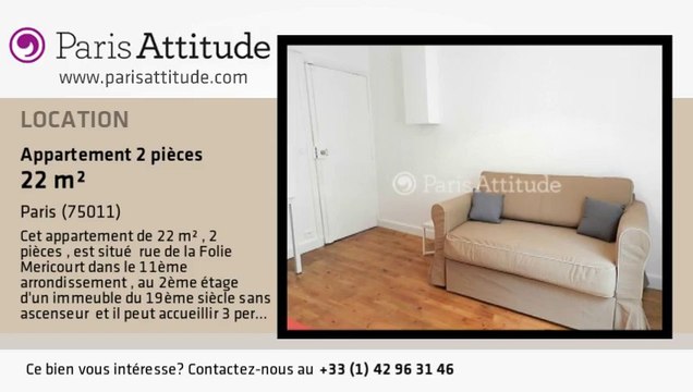 Appartement 1 Chambre à louer - Parmentier, Paris - Ref. 8224