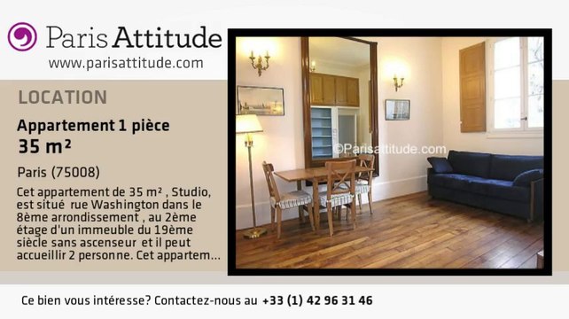 Appartement Studio à louer - Champs Elysées, Paris - Ref. 5847
