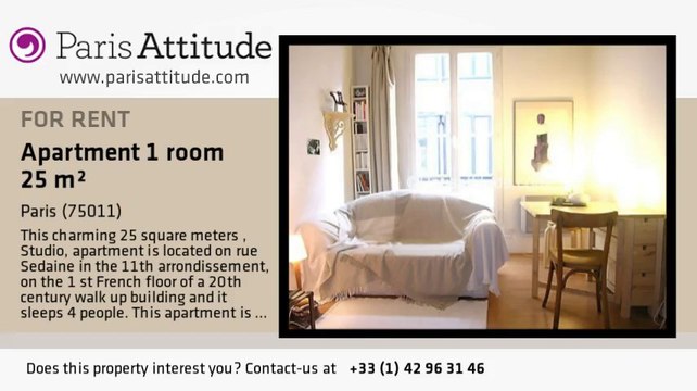 Studio Apartment for rent - Bastille, Paris - Ref. 5712