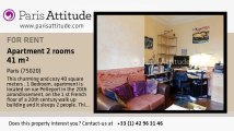 1 Bedroom Apartment for rent - Porte de Bagnolet, Paris - Ref. 8050