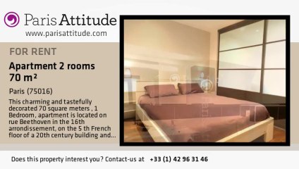 1 Bedroom Apartment for rent - Trocadéro, Paris - Ref. 8120