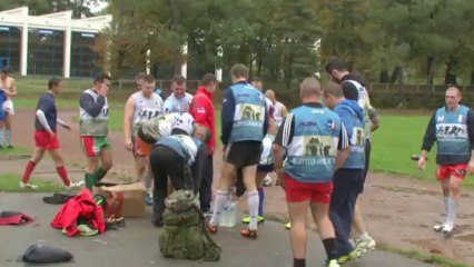 [Sport] Stage pour l'équipe de l'armée de terre de rugby
