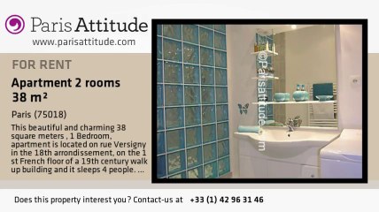 1 Bedroom Apartment for rent - Jules Joffrin - Mairie du 18ème, Paris - Ref. 5663